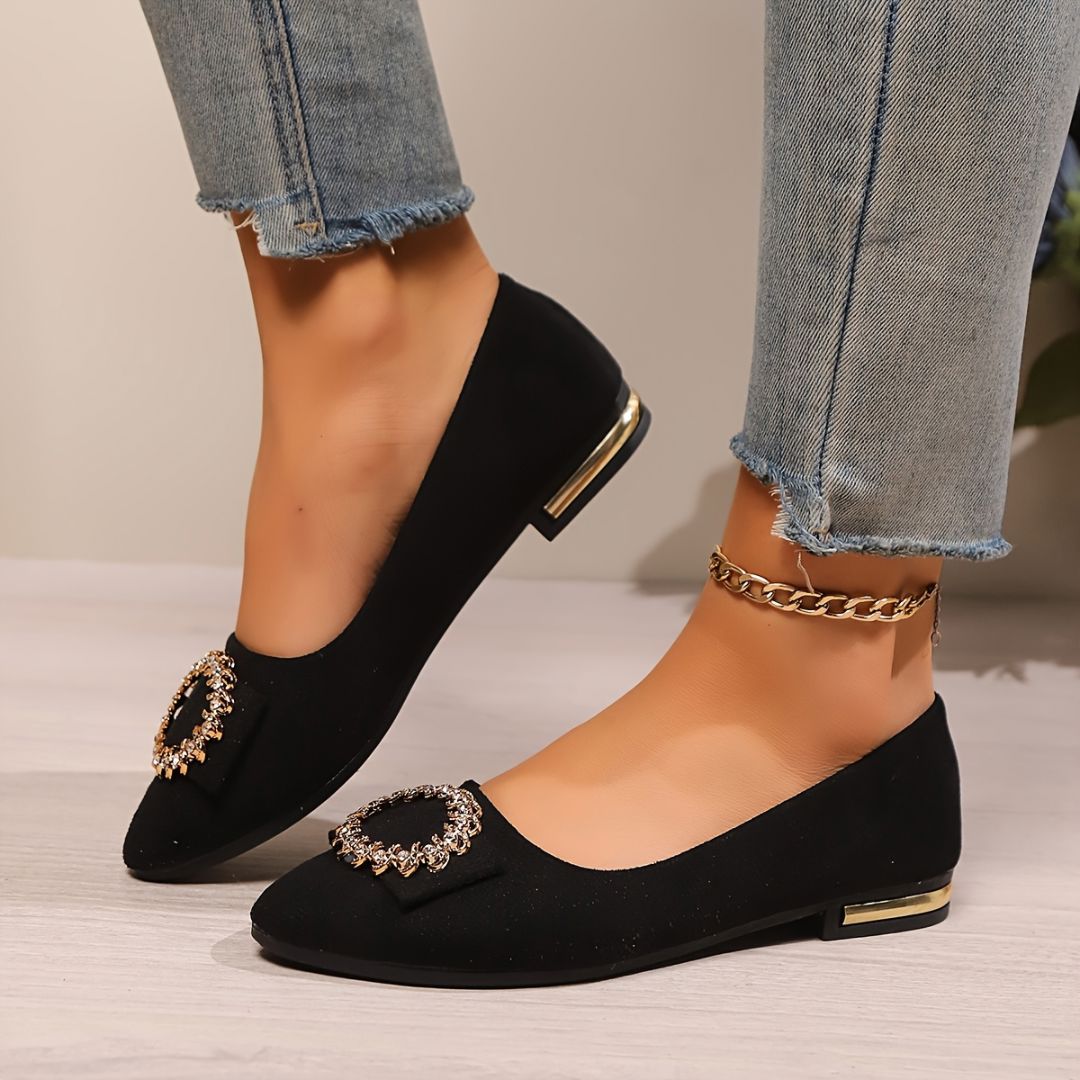 BAILARINAS CON DETALLE DE PEDRERÍA Bailarina 23 ZAPRINI 34 