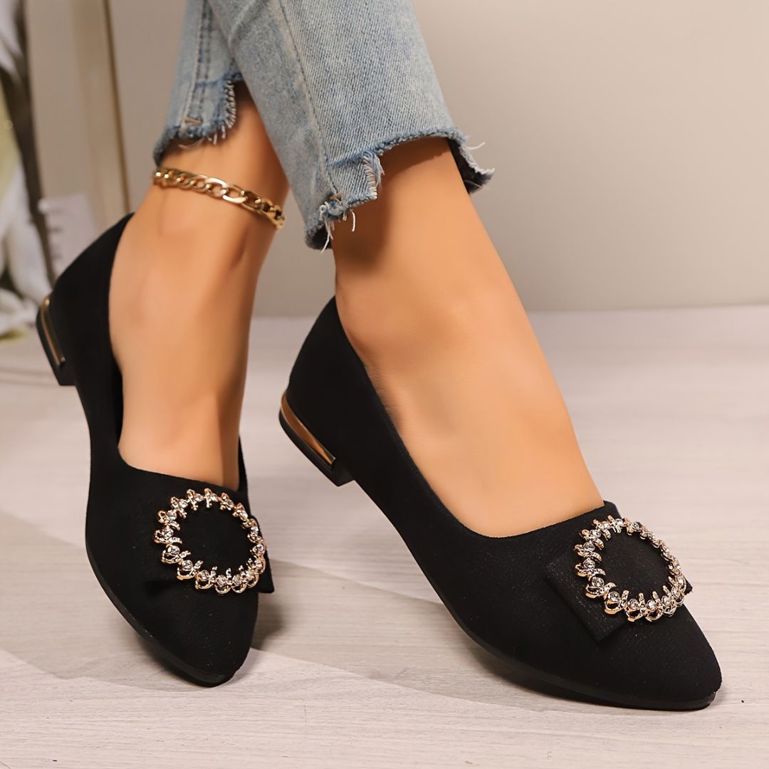 BAILARINAS CON DETALLE DE PEDRERÍA Bailarina 23 ZAPRINI 