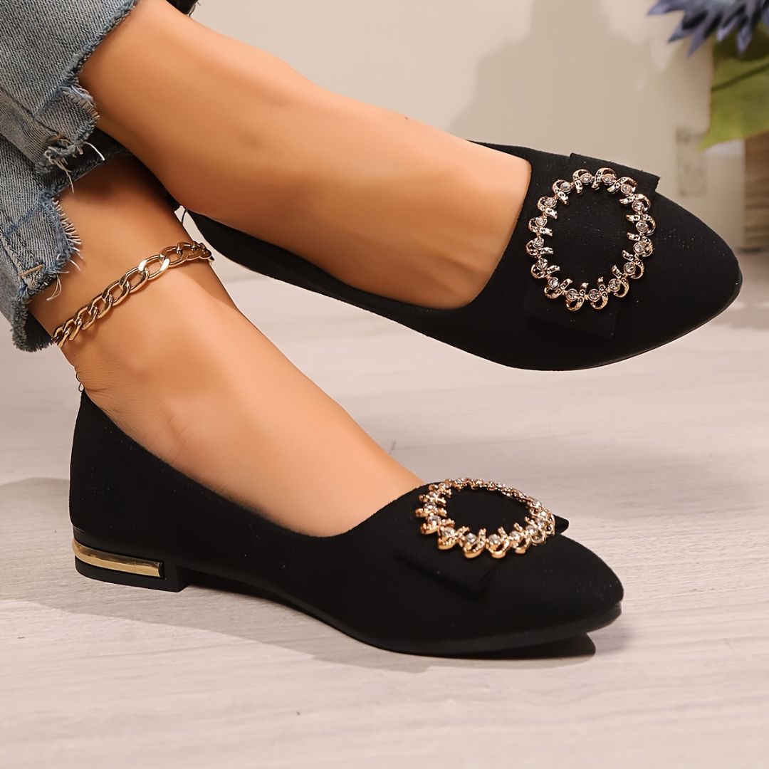 BAILARINAS CON DETALLE DE PEDRERÍA Bailarina 23 ZAPRINI 