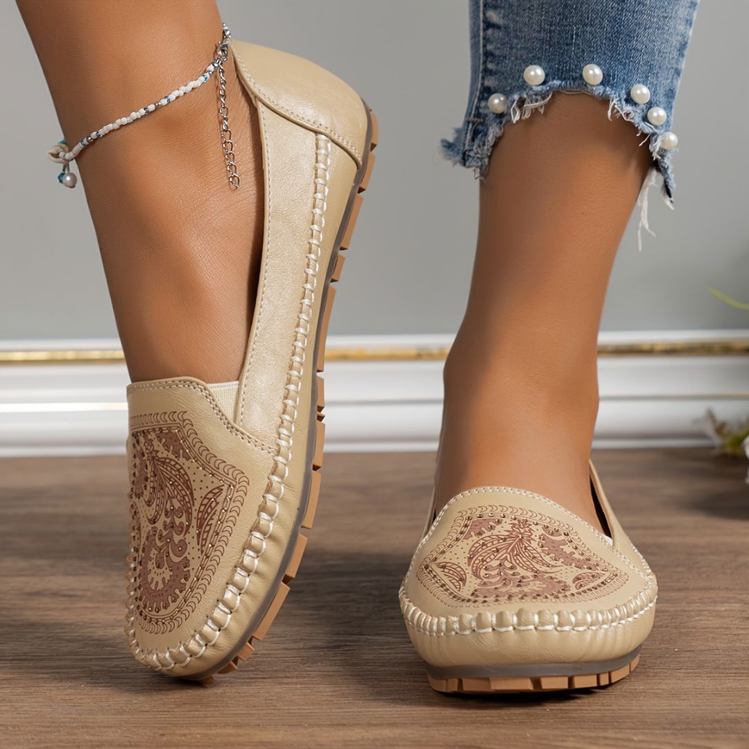 BAILARINAS CON STRASS Bailarina 13 ZAPRINI Beige 34 