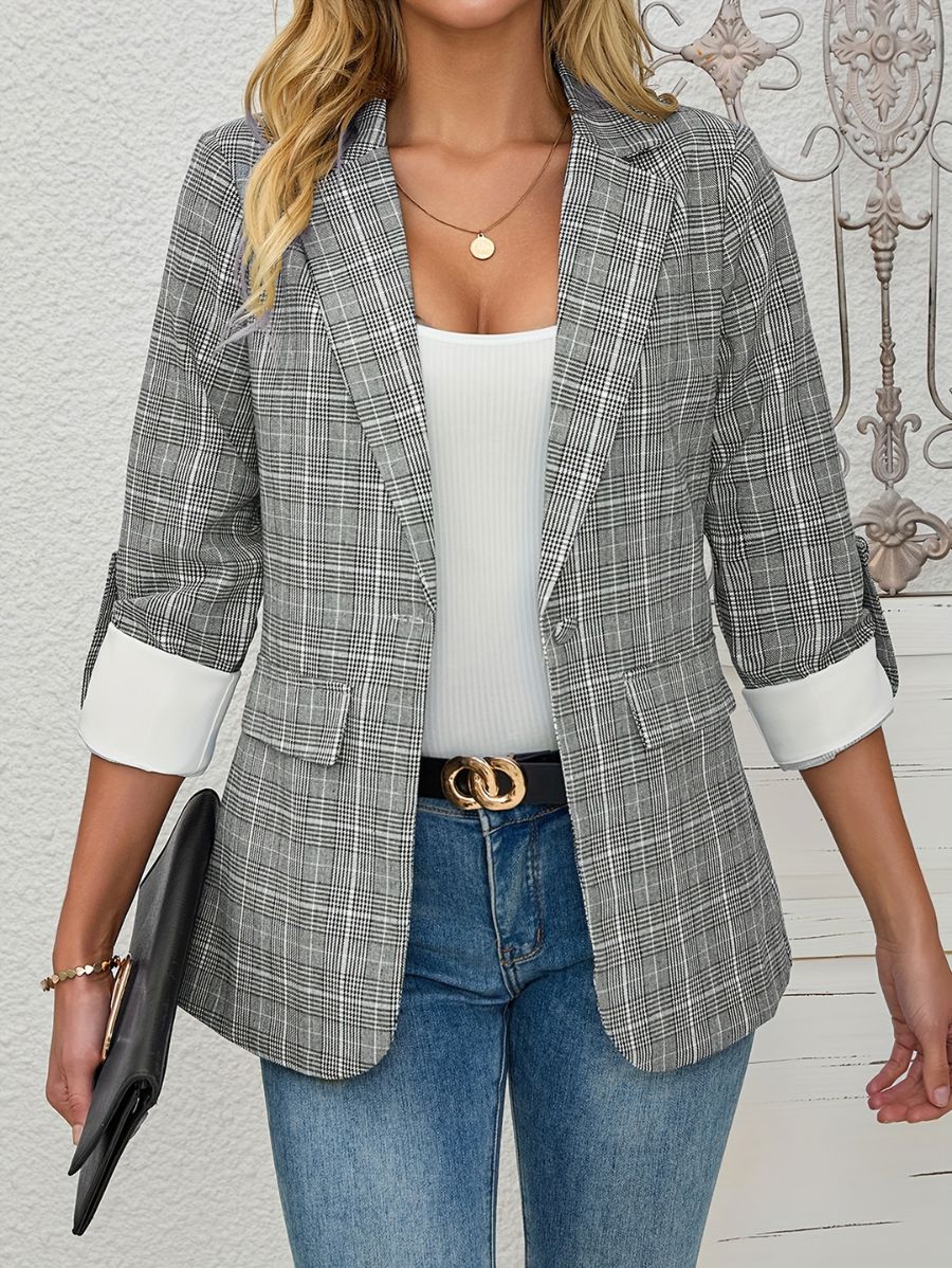 BLAZER A CUADROS Blazer 05 ZAPRINI S 