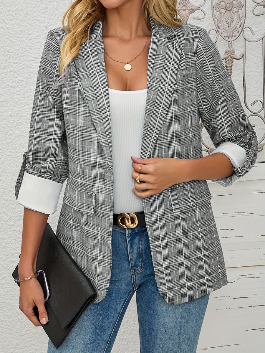 BLAZER A CUADROS Blazer 05 ZAPRINI 