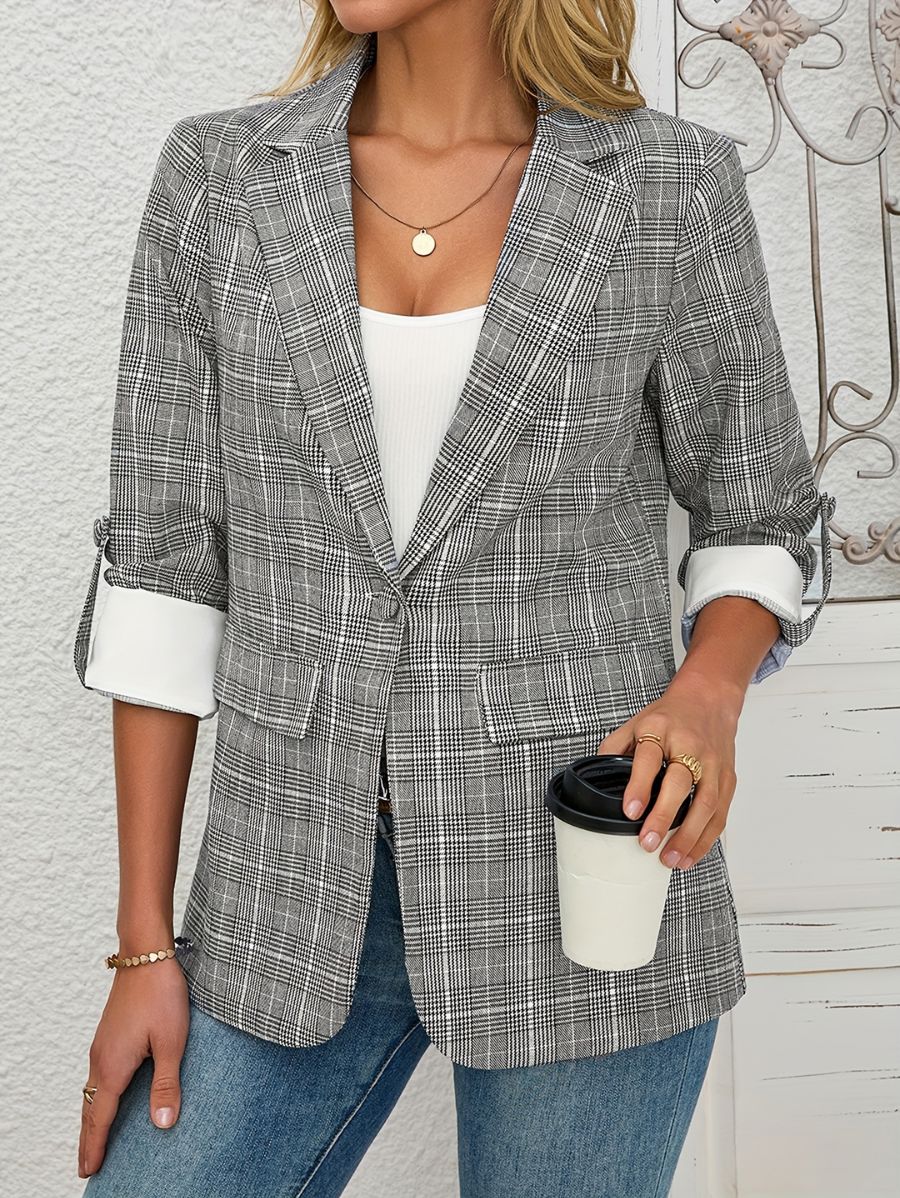 BLAZER A CUADROS Blazer 05 ZAPRINI 