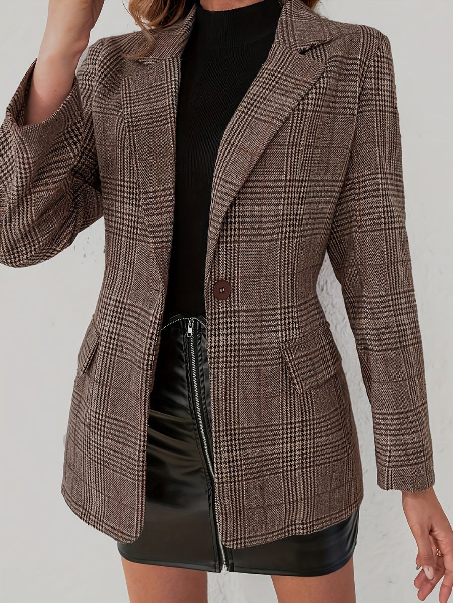 BLAZER SON SOLAPA A CUADROS Blazer 07 ZAPRINI 