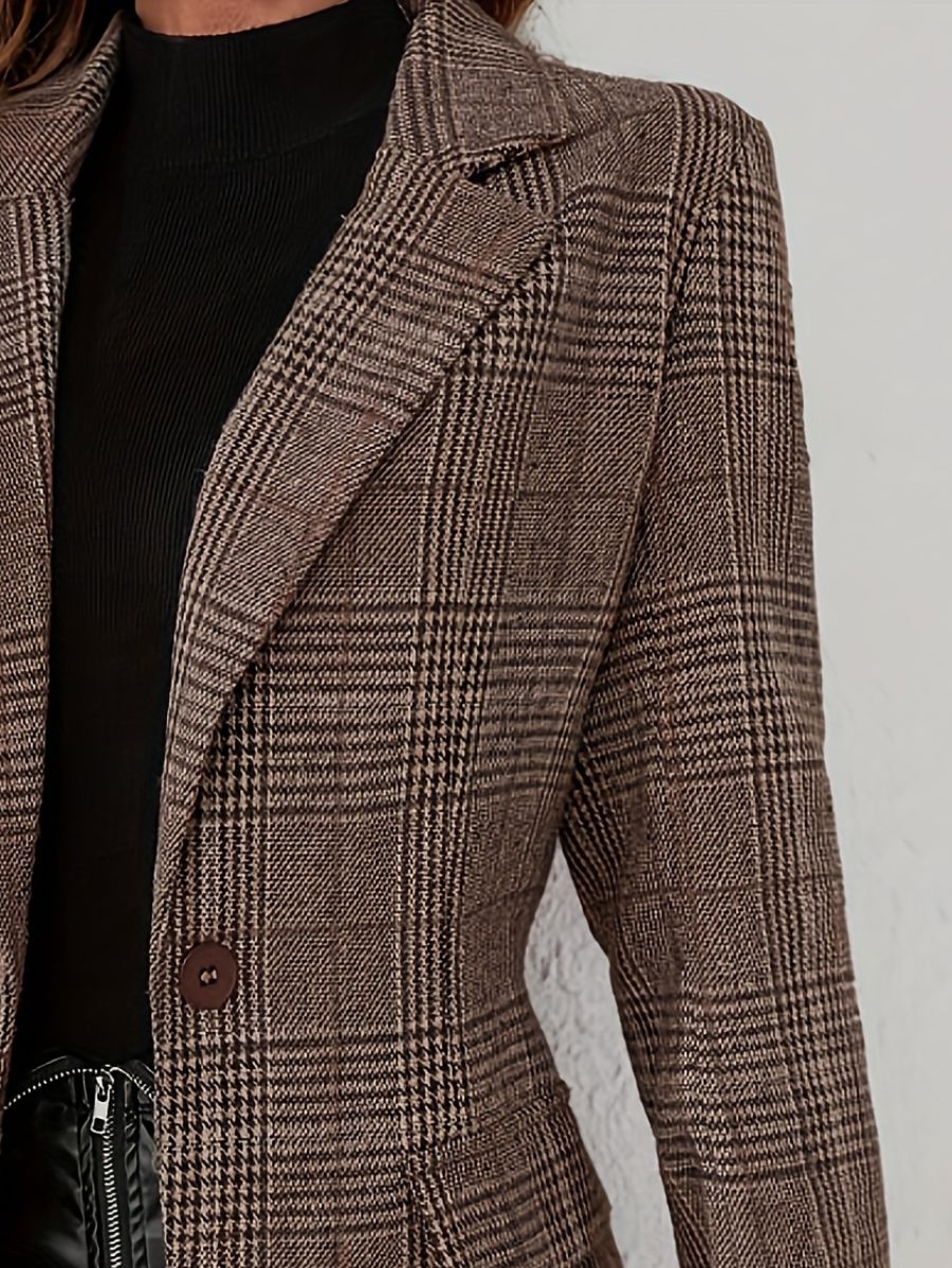 BLAZER SON SOLAPA A CUADROS Blazer 07 ZAPRINI 