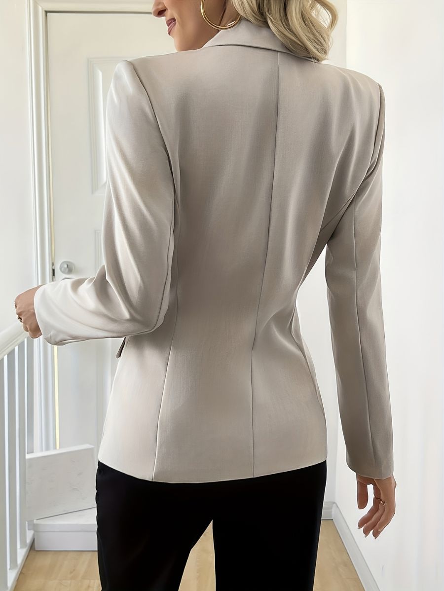 BLAZER UNICOLOR DE UN BOTÓN Blazer 10 ZAPRINI 