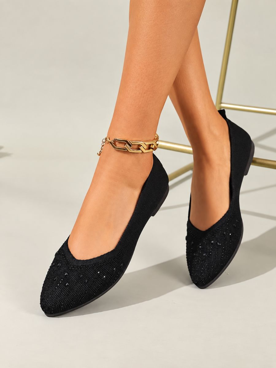 Bailarinas En Punta Con Strass Bailarina 24 ZAPRINI Negro 34 