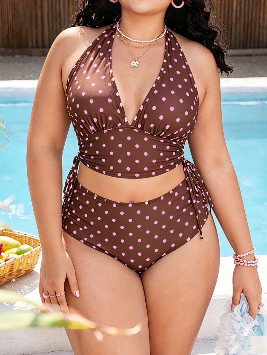 Bikini Ancho De Lunares Plus Size Bikini Plus Size 09 ZAPRINI 0XL 