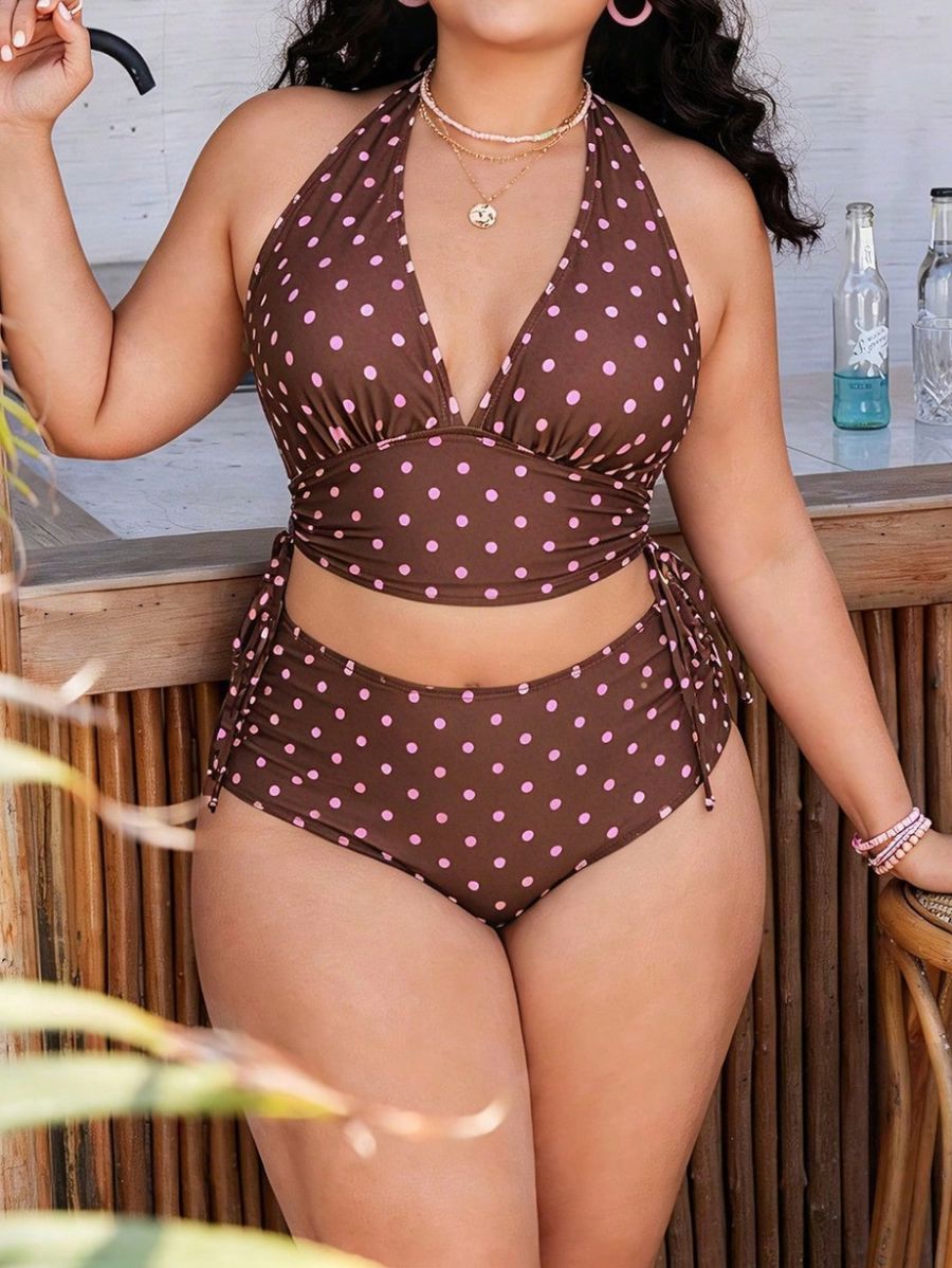Bikini Ancho De Lunares Plus Size Bikini Plus Size 09 ZAPRINI 