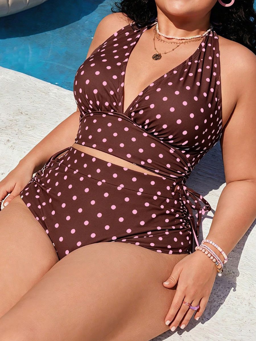 Bikini Ancho De Lunares Plus Size Bikini Plus Size 09 ZAPRINI 