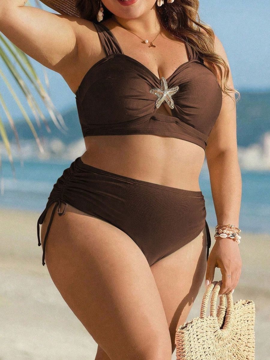 Bikini Con Estrella De Mar Plus Size Bikini Plus Size 04 ZAPRINI 