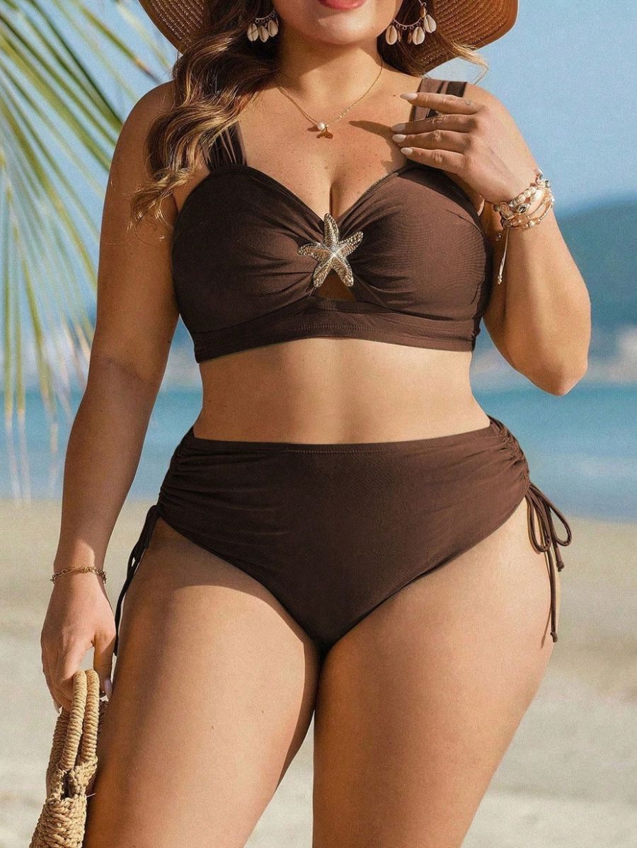 Bikini Con Estrella De Mar Plus Size Bikini Plus Size 04 ZAPRINI 