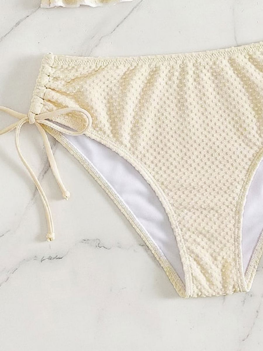 Bikini Con Textura y Lazos Bikini 09 ZAPRINI 