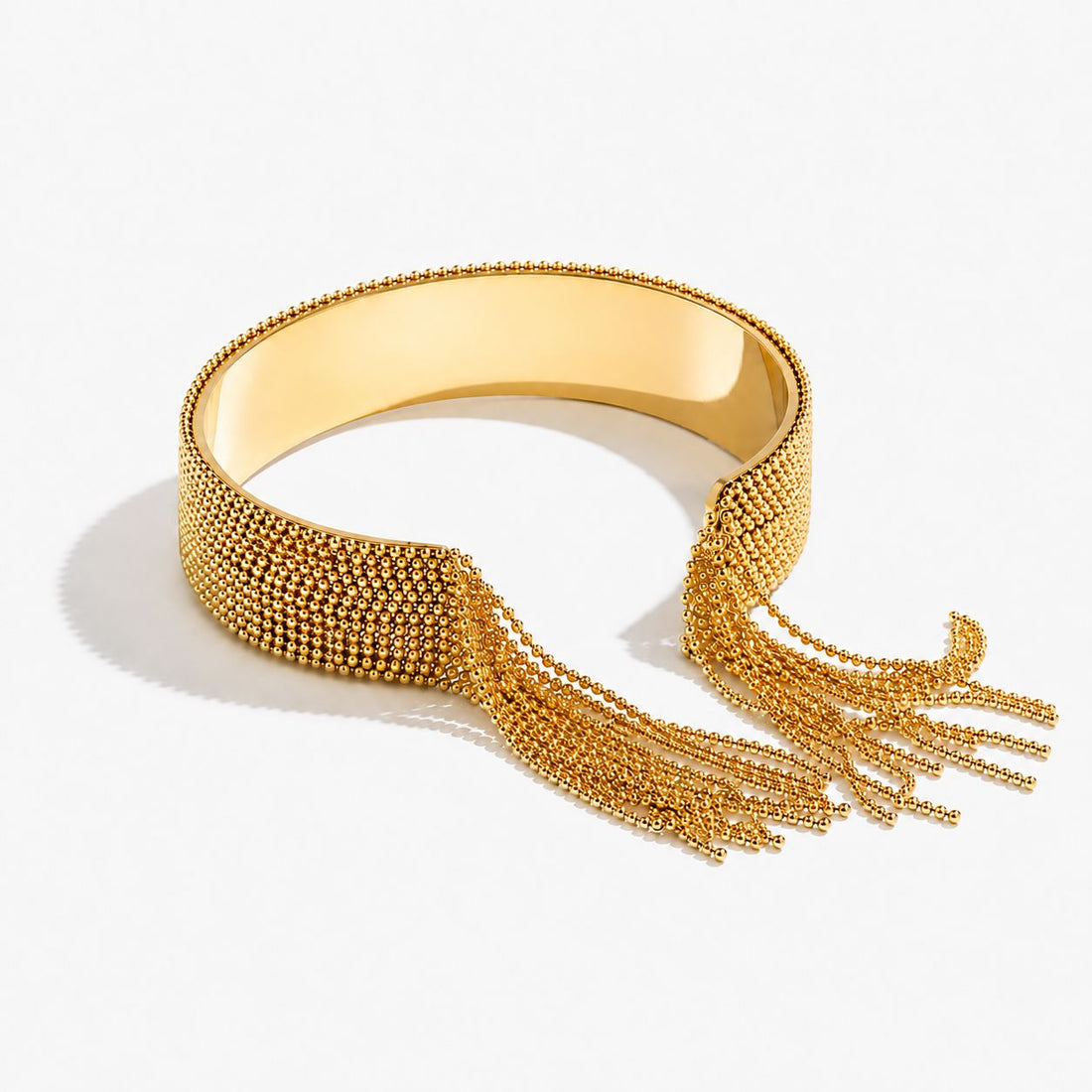 Brazalete Con Borlas Enchapado En Oro 18K Brazalete 01 ZAPRINI 
