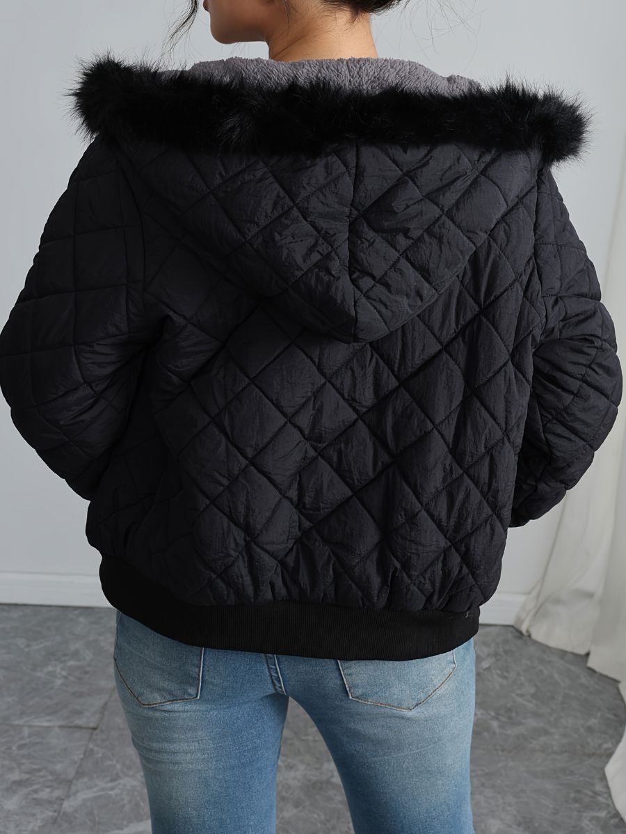 CAMPERA ACOLCHADA CON CAPUCHA Campera 36 ZAPRINI 