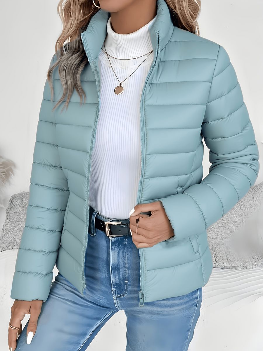 CAMPERA ACOLCHADA CON CIERRE Campera 08 ZAPRINI Azul S 