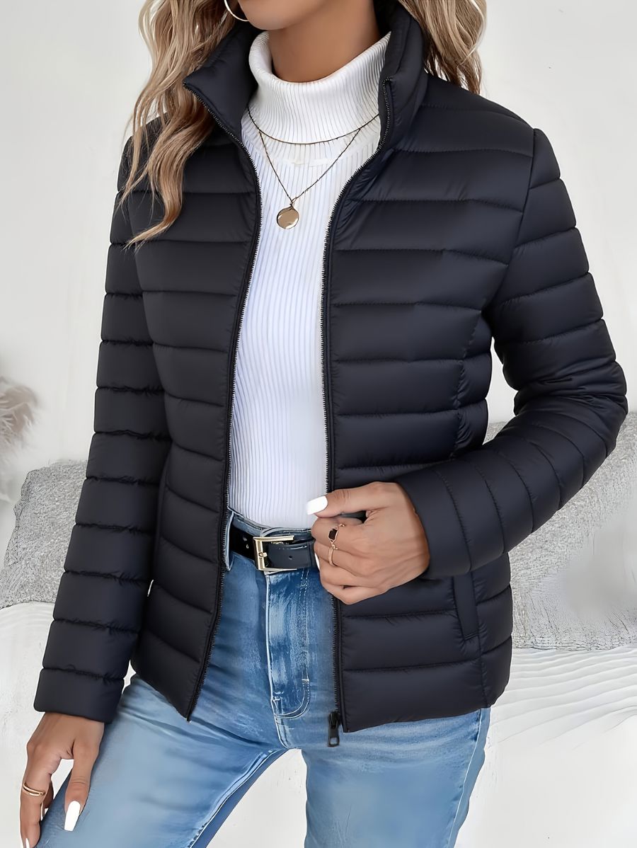 CAMPERA ACOLCHADA CON CIERRE Campera 08 ZAPRINI Negro S 
