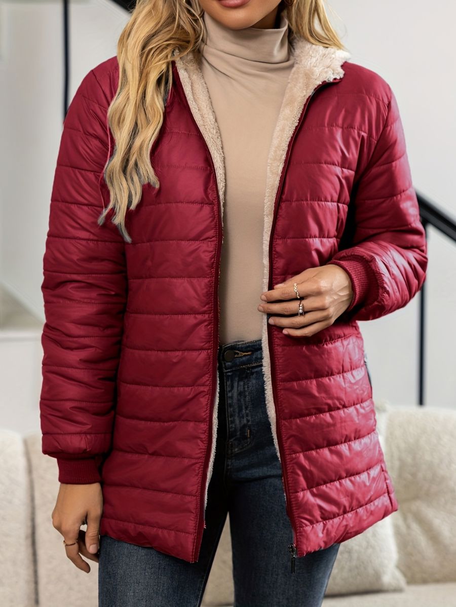 CAMPERA ACOLCHADA CON FORRO POLAR Campera 30 ZAPRINI Bordo S 
