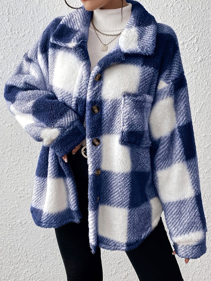 CAMPERA A CUADROS CON BOLSILLO Campera 15 ZAPRINI 