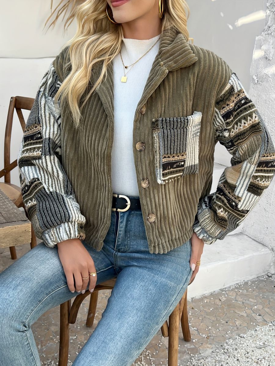CAMPERA DE BOTONES CON BOLSILLO Campera 19 ZAPRINI S 