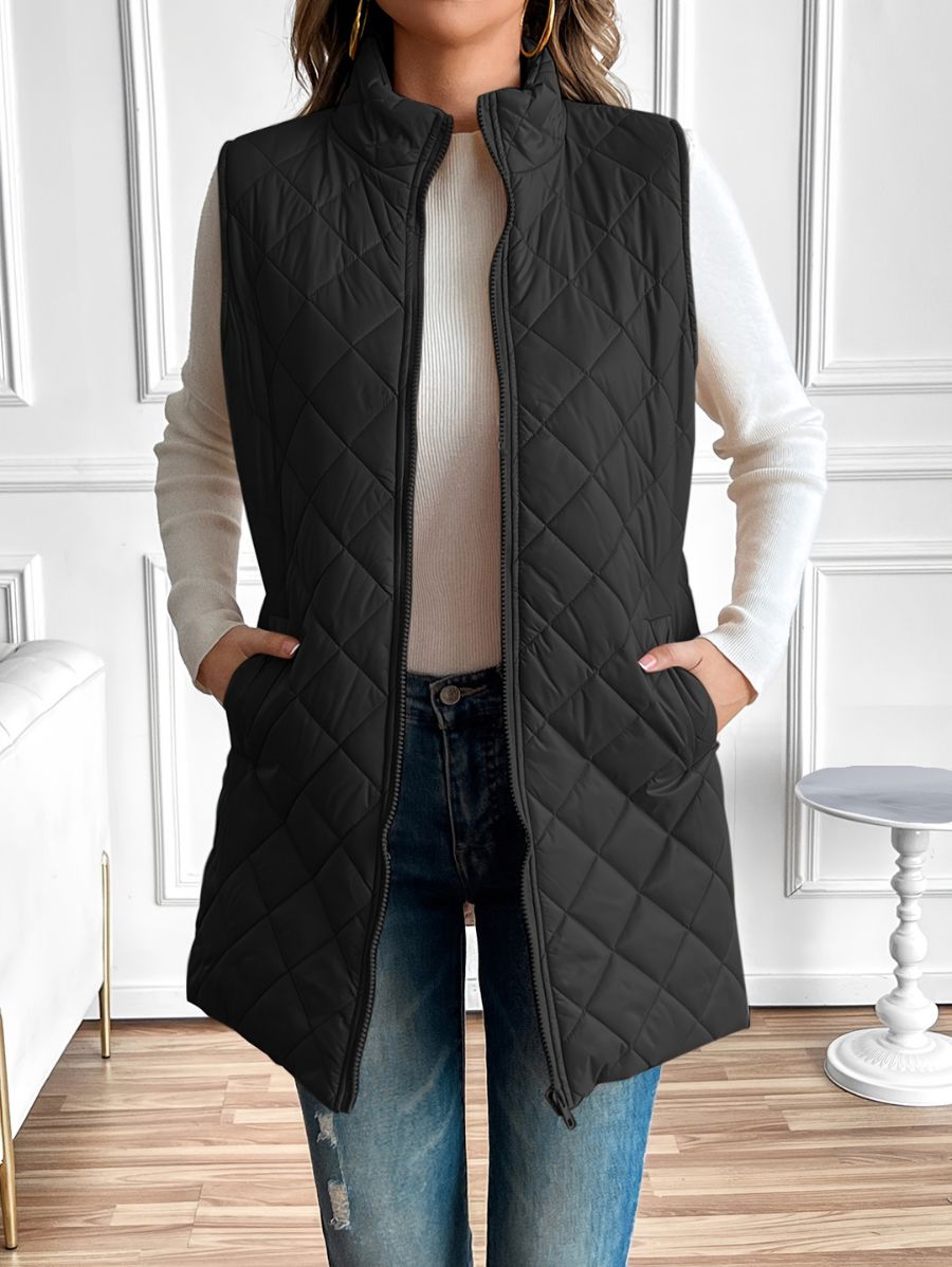 CAMPERA SIN MANGAS LARGA Campera 21 ZAPRINI Negro S 