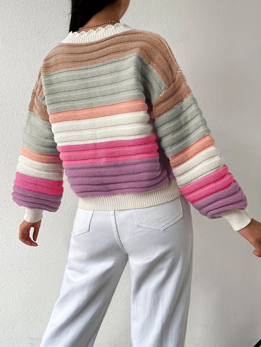 CÁRDIGAN A RAYAS CON MANGAS FAROL Cardigan 10 ZAPRINI S 