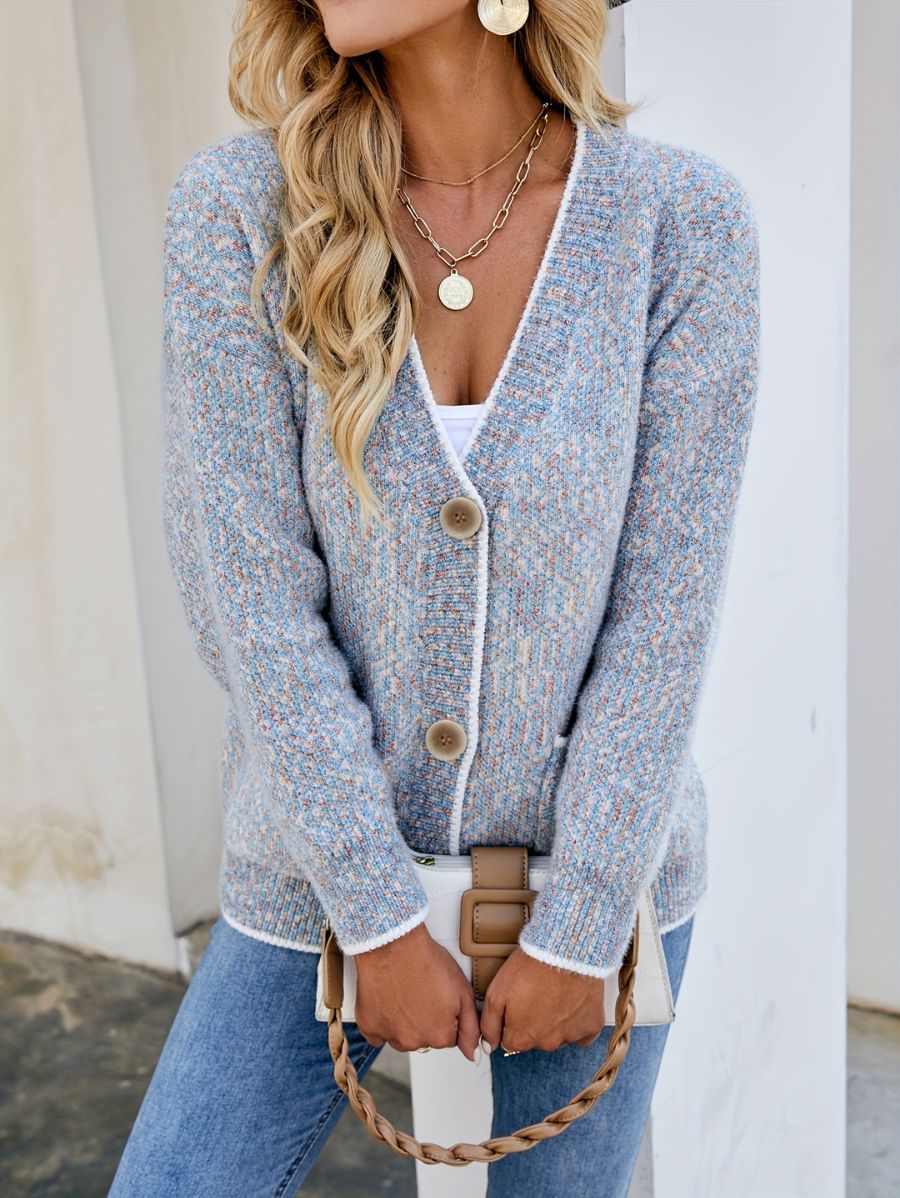 CÁRDIGAN DE PUNTO ESTAMPADO Cardigan 15 ZAPRINI 