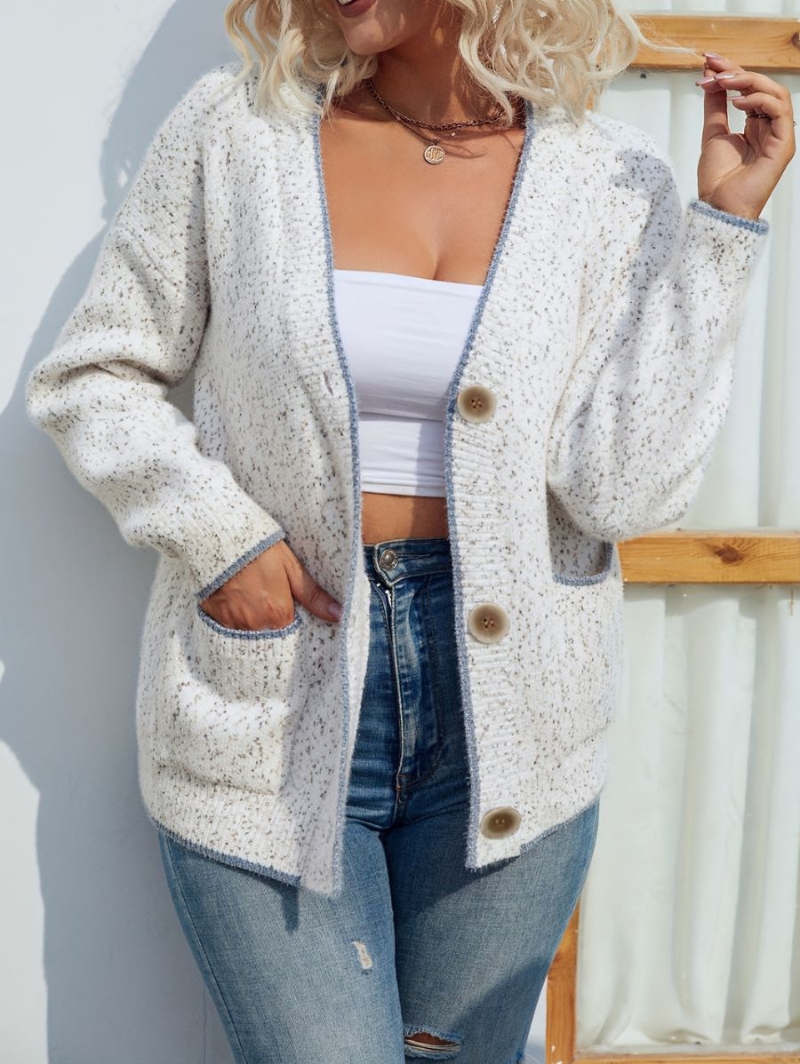 CÁRDIGAN DE PUNTO ESTAMPADO Cardigan 15 ZAPRINI Beige S 