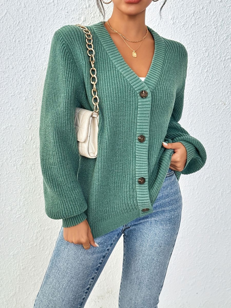 CÁRDIGAN HOLGADO CON BOTONES Cardigan 23 ZAPRINI 