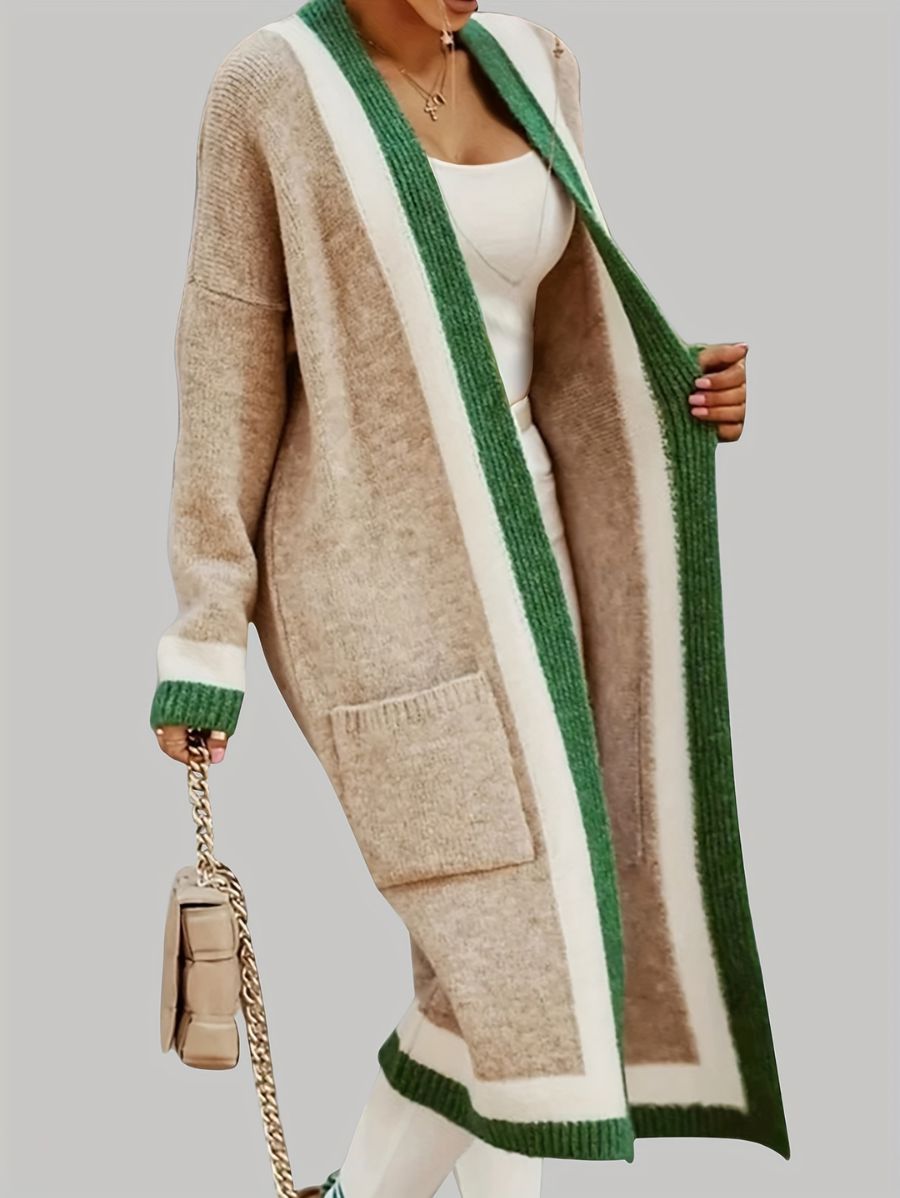 CÁRDIGAN LARGO HOLGADO Cardigan 14 ZAPRINI 