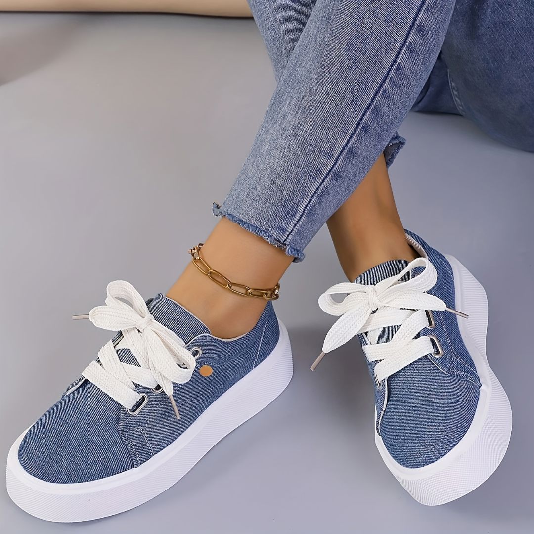 CHAMPIONES ESTILO DENIM CON PLATAFORMA Champion 25 ZAPRINI 34 