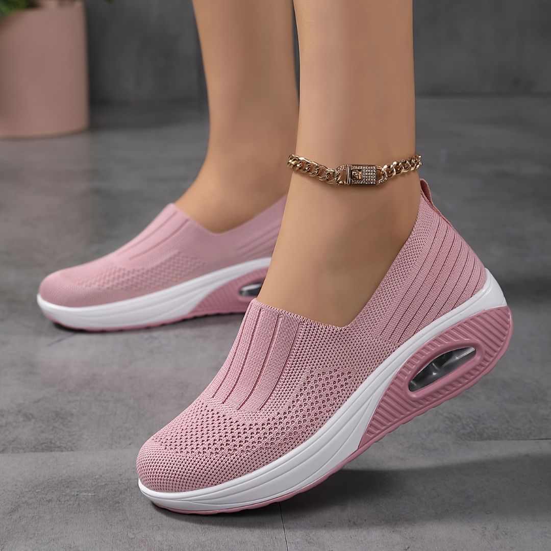 CHAMPIONES SIN CORDONES CON SUELA GRUESA Champion 9 ZAPRINI Rosa 34 