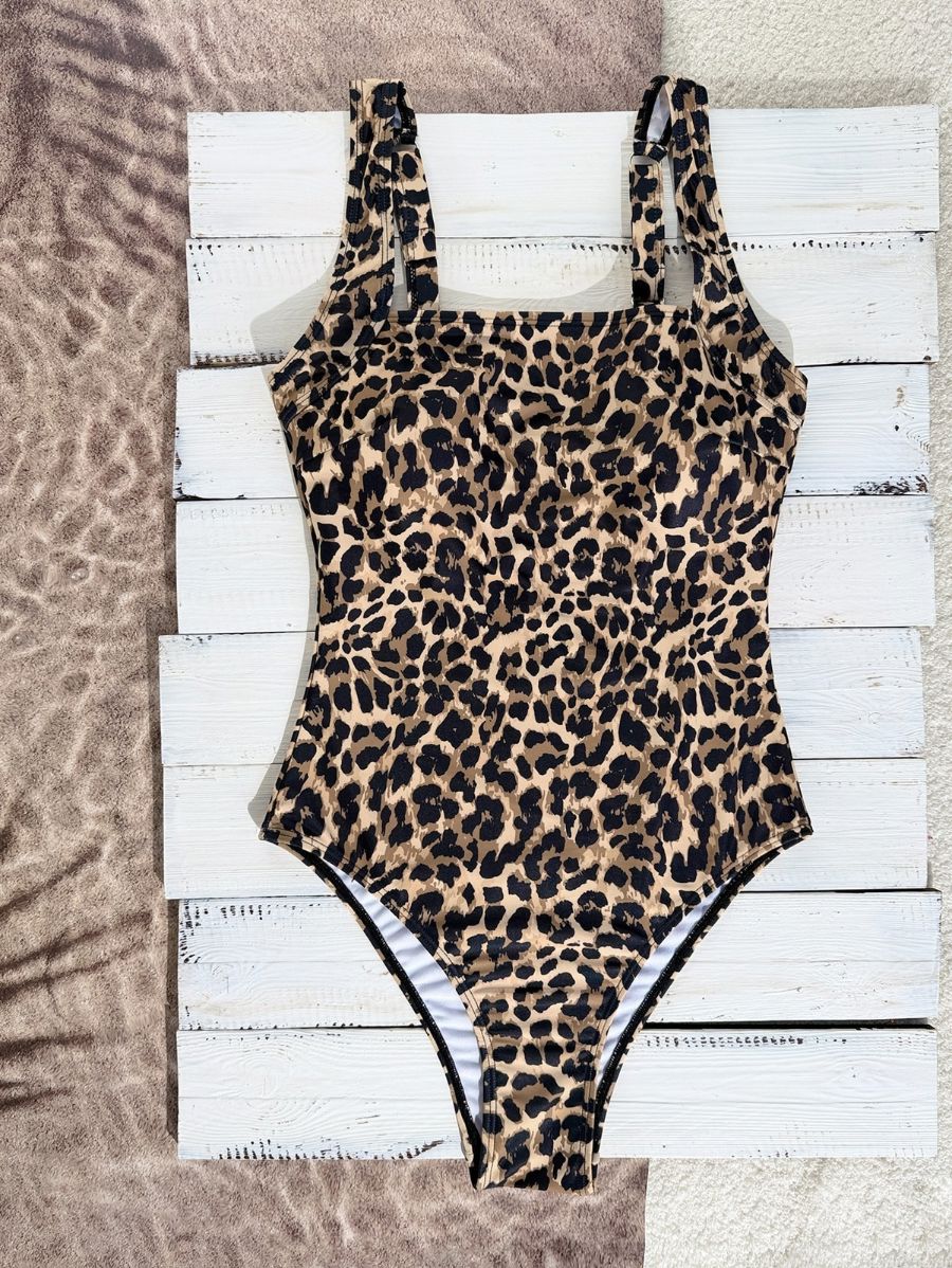Enteriza Leopardo Con Tirantes Ajustables Enteriza 16 ZAPRINI 