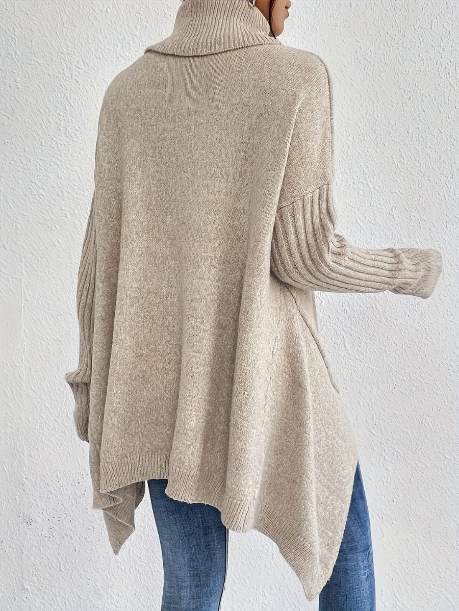 SUÉTER HOLGADO CON CUELLO ALTO Sueter 01 ZAPRINI 