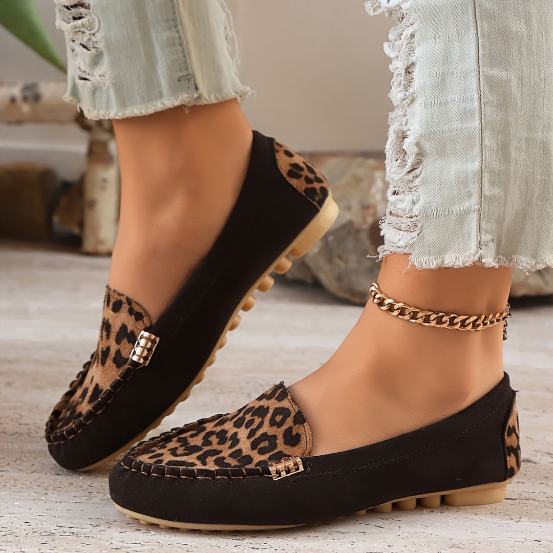 ZAPATOS CON ESTAMPADO LEOPARDO Zapato 5 ZAPRINI 34 
