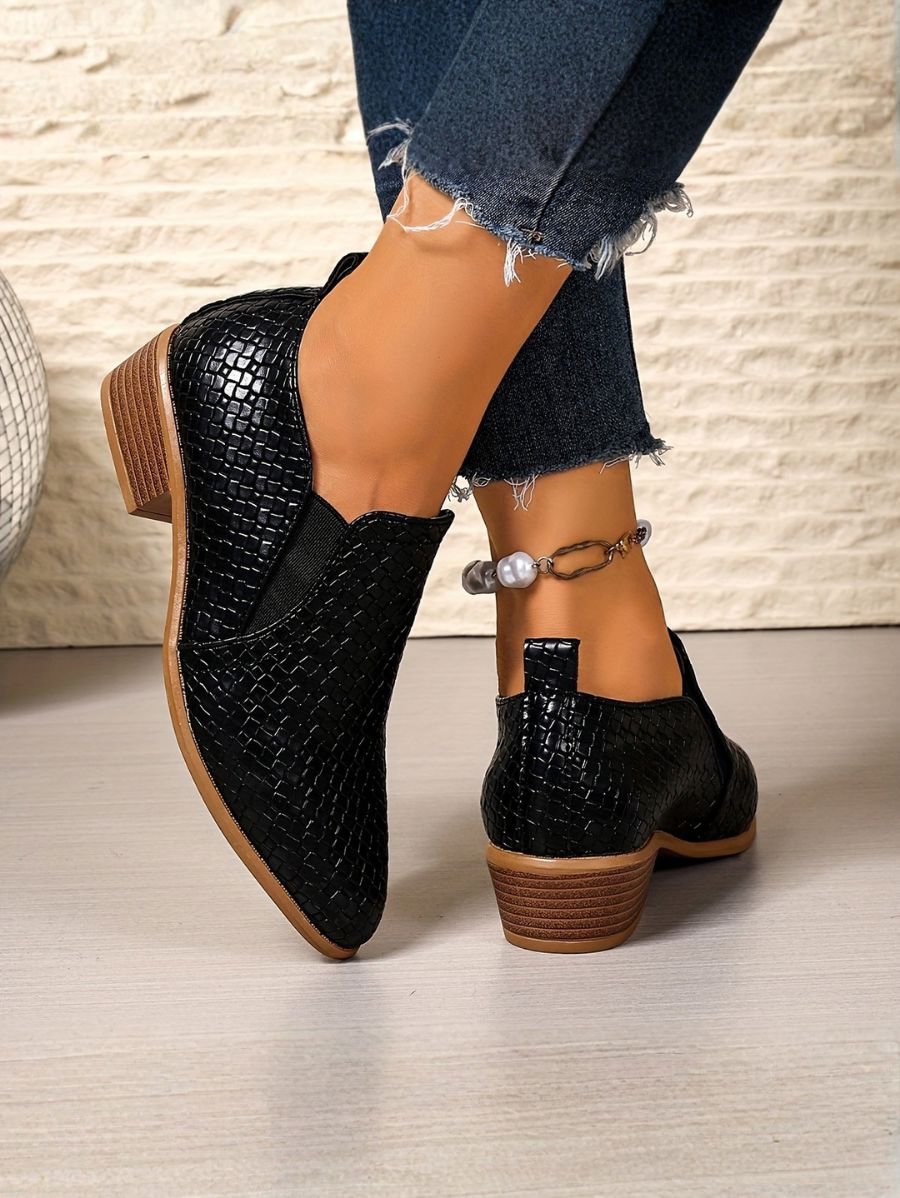 ZAPATOS DE PUNTA FINA CON TEXTURA Zapato 24 ZAPRINI 