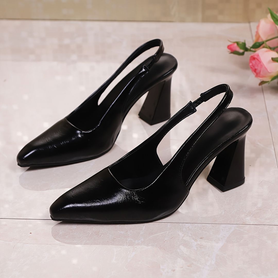 ZAPATOS DE TACÓN UNICOLOR Zapato 22 ZAPRINI Negro 34 