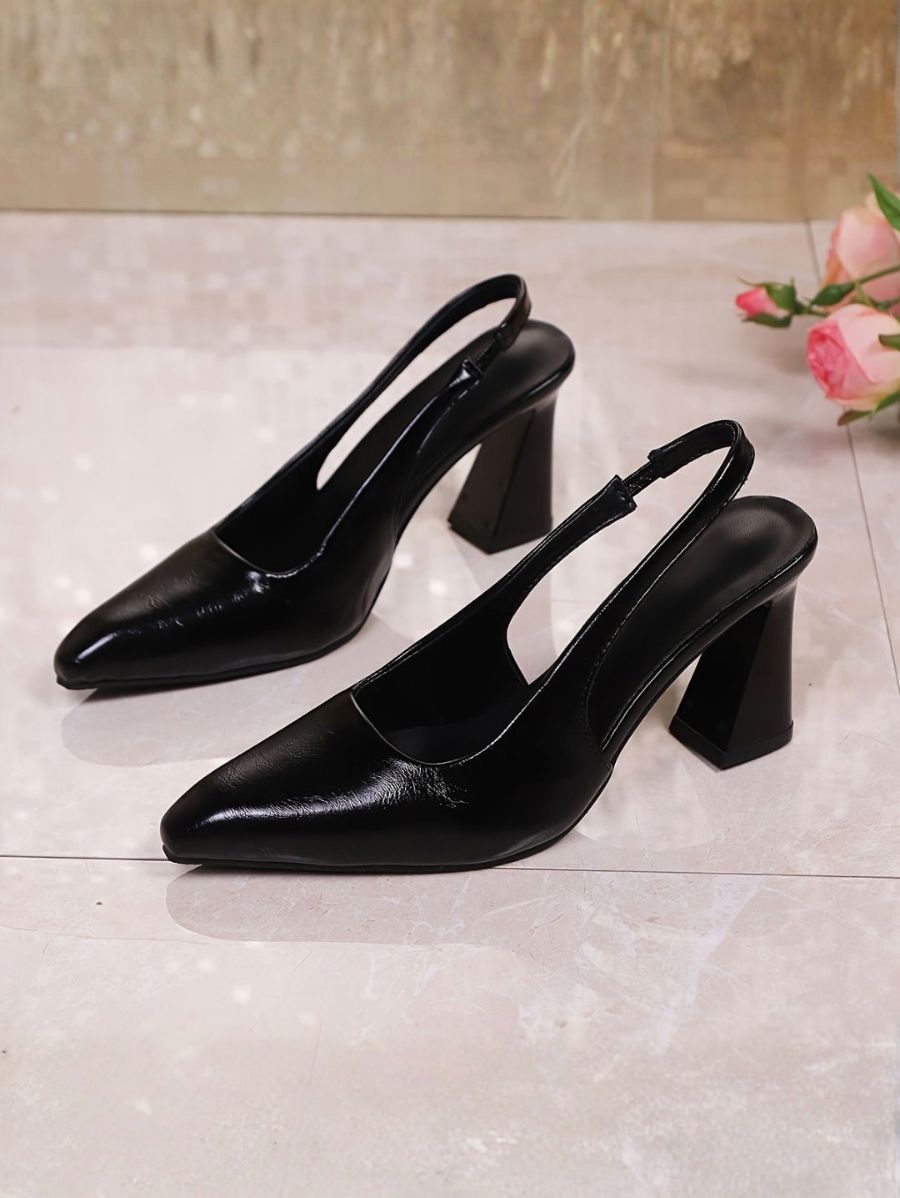 ZAPATOS DE TACÓN UNICOLOR Zapato 22 ZAPRINI Negro 34 