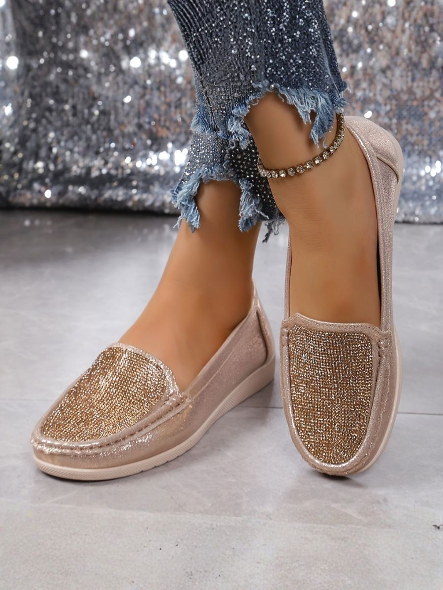 ZAPATOS PLANOS CON STRASS Zapato 15 ZAPRINI 