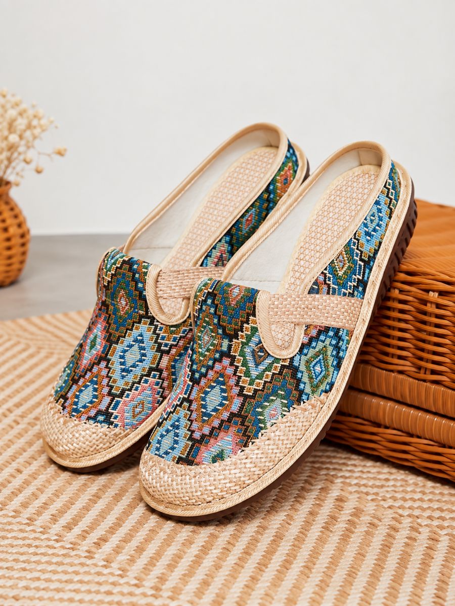 ZUECOS CON ESTAMPADO GEOMÉTRICO Zueco 20 ZAPRINI 