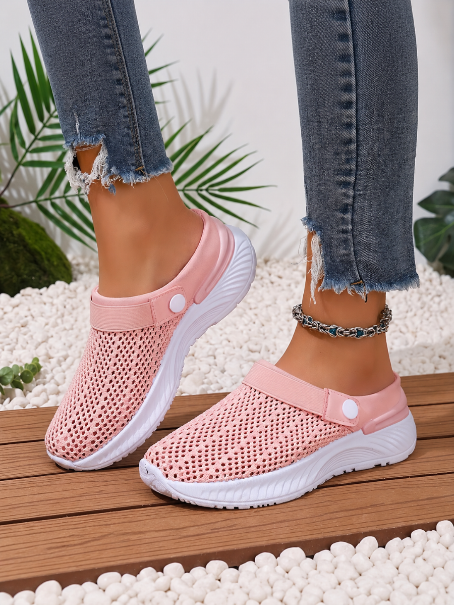 Zuecos Deportivos Con Calado