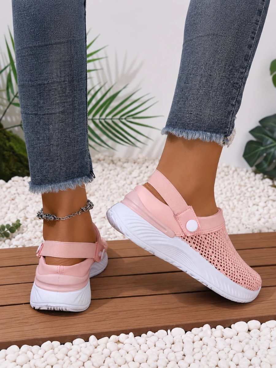 Zuecos Deportivos Con Calado