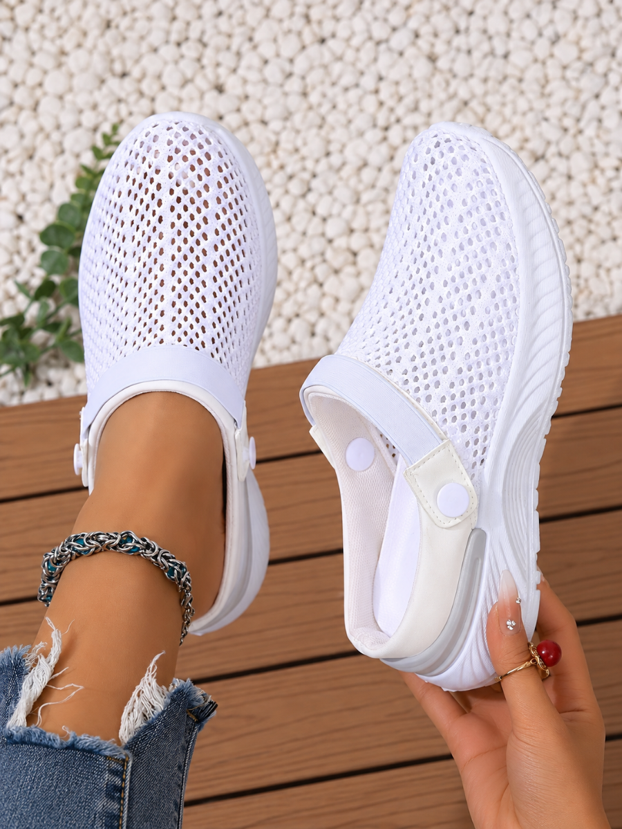 Zuecos Deportivos Con Calado