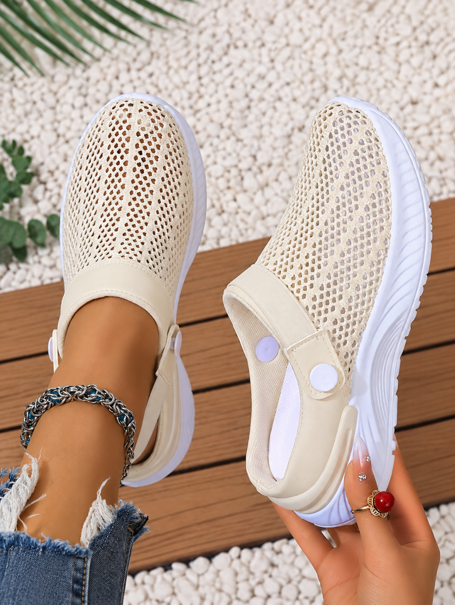 Zuecos Deportivos Con Calado