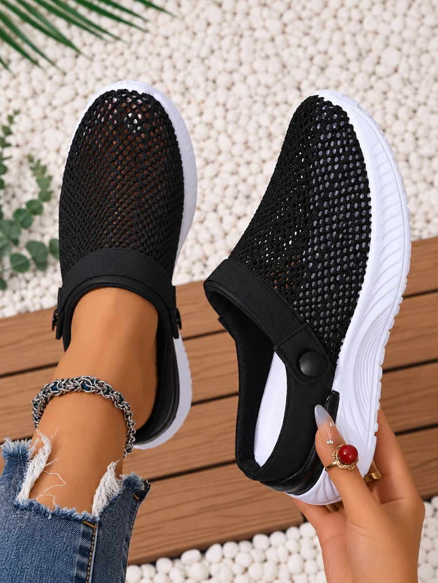 Zuecos Deportivos Con Calado